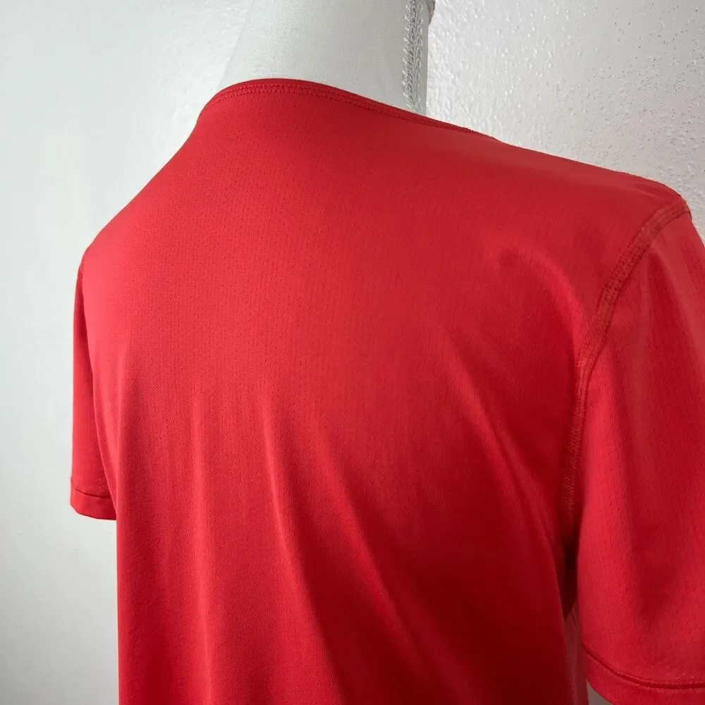 Nike Dri-Fit Shirt Women Medium Red 2020 Tokyo Olympics Team Short Sleeve Active